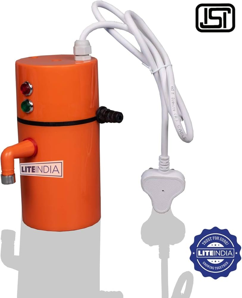 Portable instant electric water geyser (heater).
