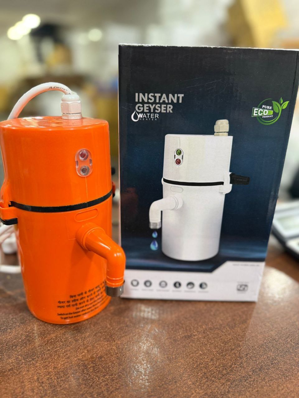 Portable instant electric water geyser (heater).