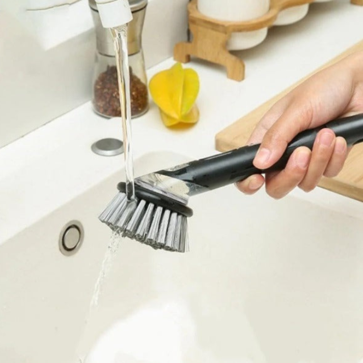 Multifunctional Liquid Soap Dispenser Brush