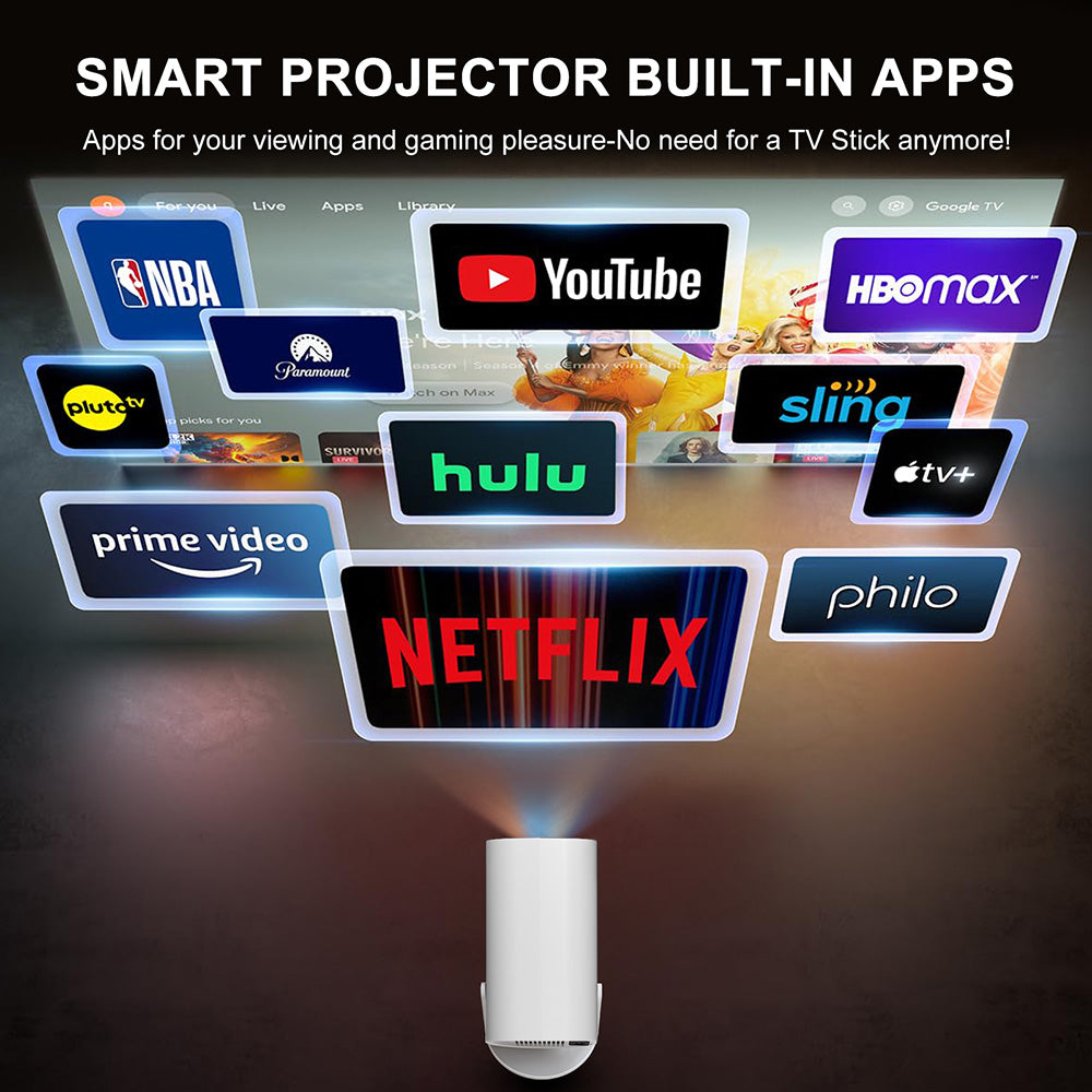 Portable Mini Android Projector 4K full HD