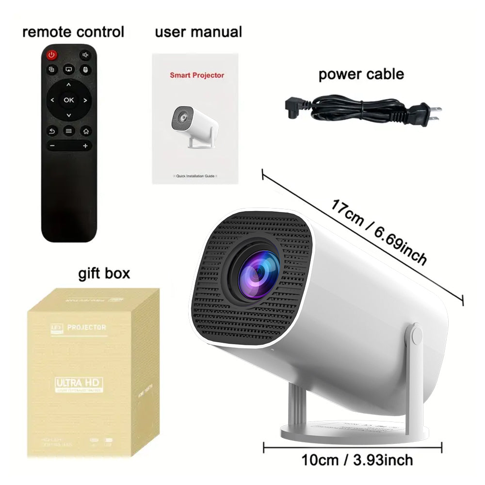 Portable Mini Android Projector 4K full HD