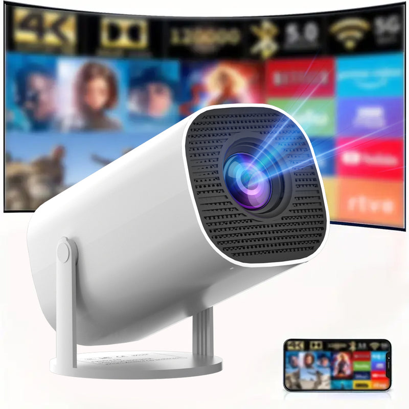 Portable Mini Android Projector 4K full HD