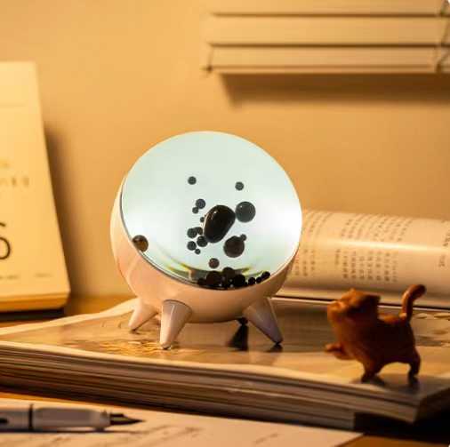 Ferro Fluid speaker Venom magnified fluid