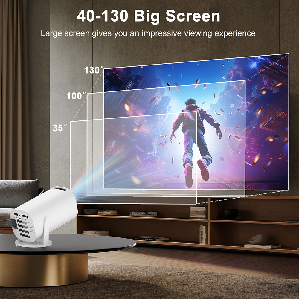 Portable Mini Android Projector 4K full HD