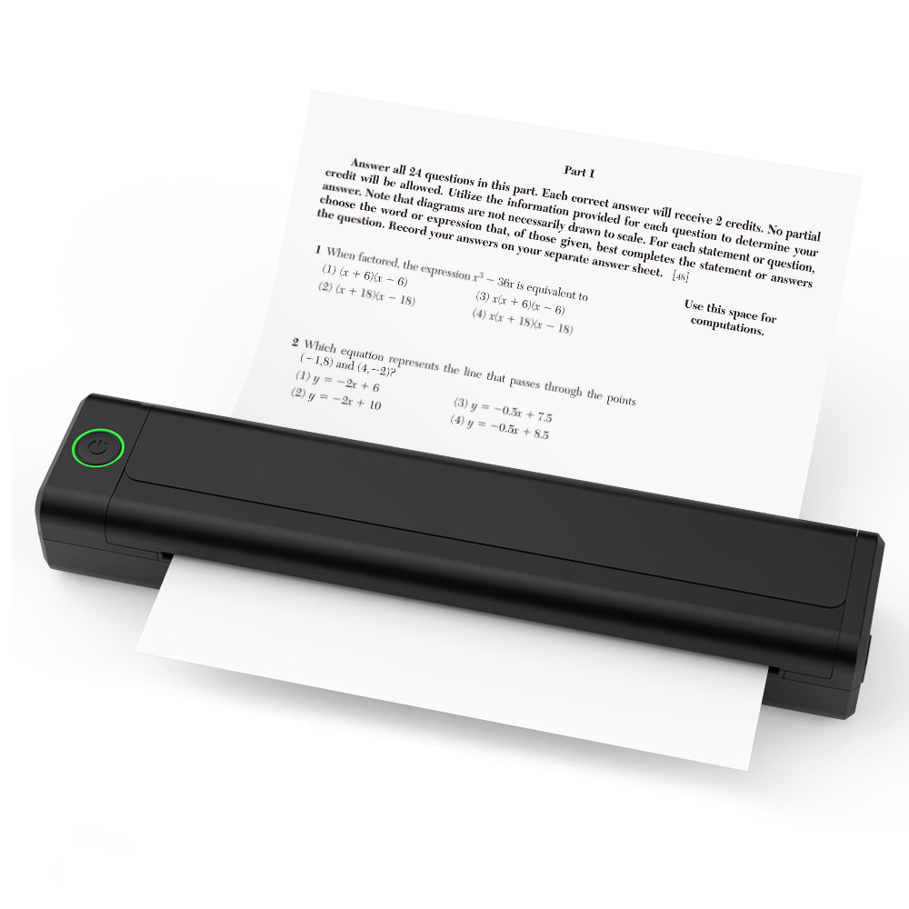 NEWYES 8 Inch No Ink Mini A4 Portable Printer Wireless