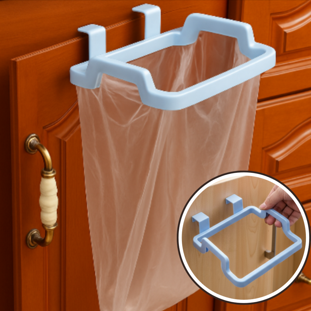 Plastic Garbage Bag & Towel Hanger