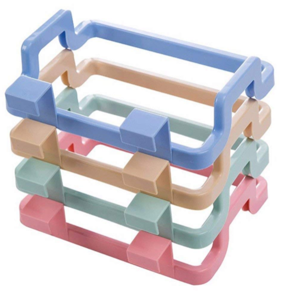 Plastic Garbage Bag & Towel Hanger